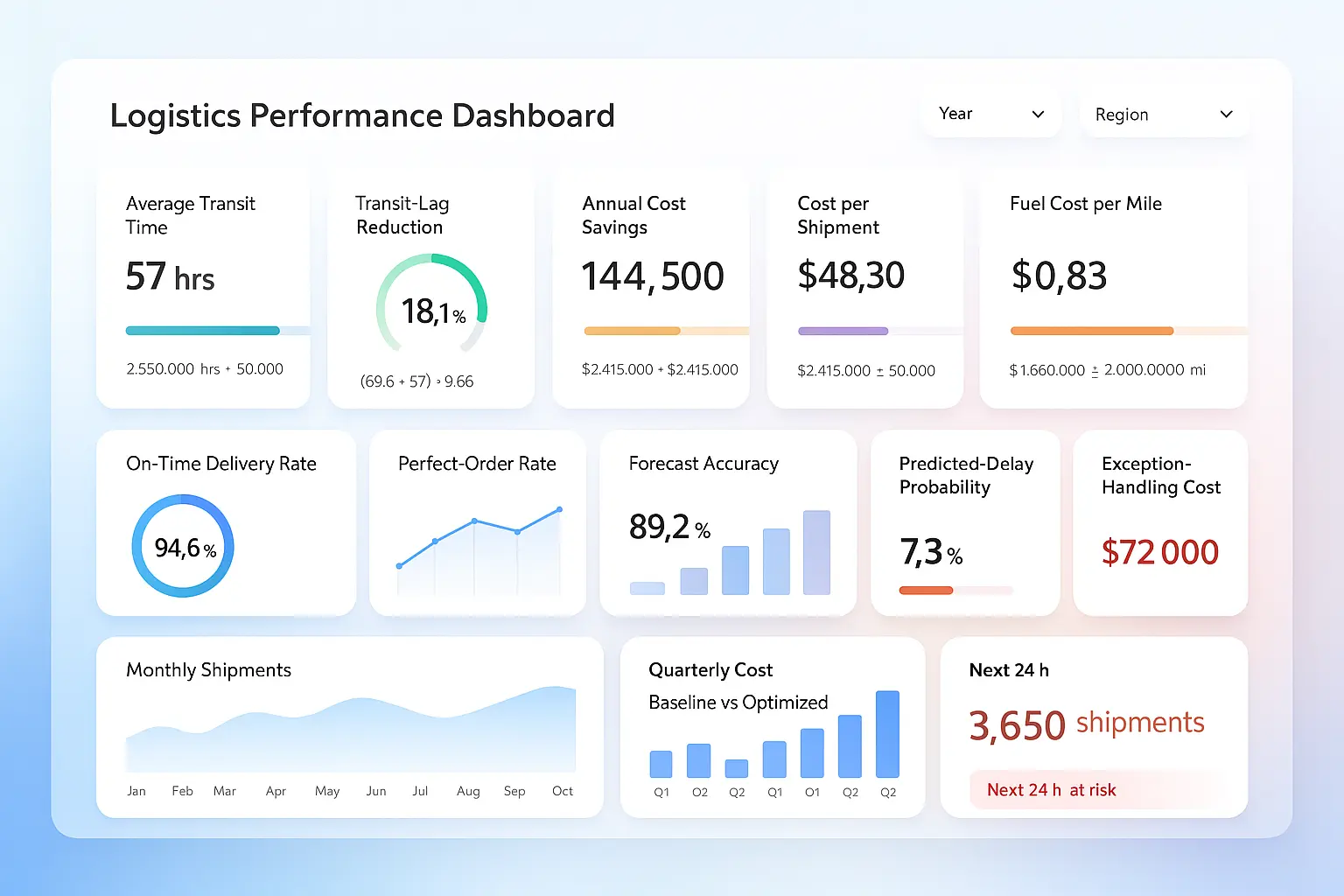 Logistics Dashboard